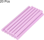 uxcell 20pcs Hot Glue Sticks for Glue Gun 11mm/0.43-inch x 8-inch Mini Hot Melt Adhesive Glue Stick Light Pink