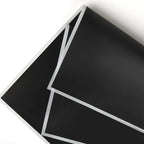 NESCCI 20 Sheet Flower Wrapping Paper - Waterproof Floral Bouquet Wrapping Paper, Florist Supplies Packaging Paper for Wedding Birthday Gift DIY (Dark Black)
