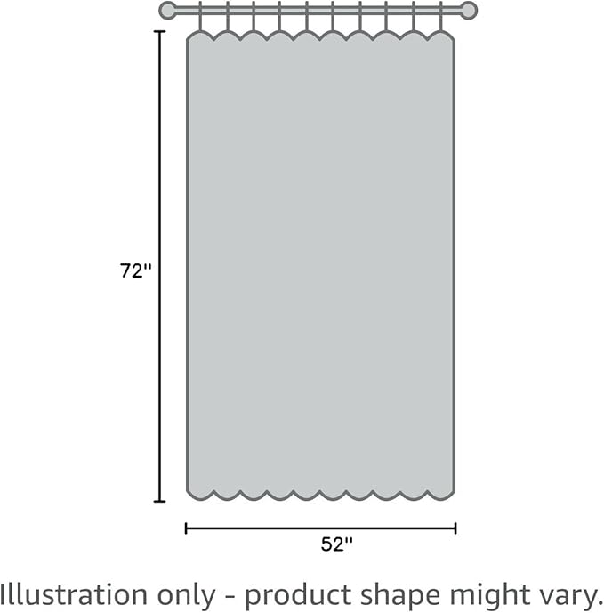 Window Gray Sheer Curtains 72 Inches Long 2 Panels Sheer Curtain Basic Rod Pocket Panel for Bedroom Children Living Room Yard Kitchen (Gray, 52" W x 72" L | 2 pcs)
