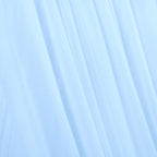 Light Blue Elegant Arch Draping Fabric 2 Panels Outdoor 29" × 20Ft Sheer Chiffon Curtain Drapes for Fall Wedding Ceremony Birthday Party Garden Brunch