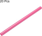 uxcell 20pcs Hot Glue Sticks for Glue Gun 11mm/0.43-inch x 8-inch Mini Hot Melt Adhesive Glue Stick Pink