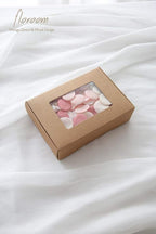 Floroom 500pcs Rose Petals Blush Pink Faux Silk Flower Petals for Wedding Flower Girl Basket Aisle Scatter Cake Dinner Table Centerpieces Party Confetti Bridal Shower Romantic Night Decoration