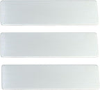 3pcs Stainless Steel Silver Custom Name Tags with Pin or Magnet Adhesive Tape,Personalized,Customizable Name Tags,Custom ID Badge for Employee,Workers,Cops, Nurses, Doctors,Teachers(Silver x 3)
