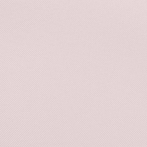 Ultimate Textile Pleat Polyester Fabric Table Skirt - Machine Washable Flame Resistant with Clips for Events, Weddings & Trade Shows, Cut & Sewn in Paterson, NJ - Ice Pink, 7' Shirred Pleat