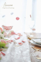 Floroom 300pcs Rose Petals Blush Pink Faux Silk Flower Petals for Wedding Flower Girl Basket Aisle Scatter Cake Dinner Table Centerpieces Party Confetti Bridal Shower Romantic Night Decoration