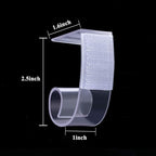 50 Pieces Table Skirt Clips Plastic Tablecloth Clips for Outdoor Party Indoor Outdoor Events 0.8-1.2"