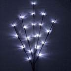 3 Pack Cool White Lighted Twig Branches 60 LED Lights Artificial Tree Willow Branches Lamp for Home Holiday Party Decoration Decor Battery Operated