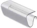 Ultimate Textile Pleat Polyester Fabric Table Skirt - Machine Washable Flame Resistant with Clips for Events, Weddings & Trade Shows, Cut & Sewn in Paterson, NJ - Aubergine, 14' Box Pleat