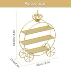 INNOVATIVE LIFE 3 Tier Cupcake Stand Cupcake Holder Candy Cookies Tiered Serving Tray Dessert Stand for Afternoon Tea Party Table Decoration