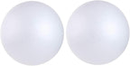 2PCS 7.9 Inch White Foam Balls Polystyrene Craft Balls Foam Balls for Art, Craft, Household, School Projects and Christmas Easter Party Decorations