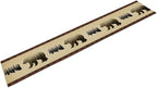 Vintage Bear Table Runner Forest Retro Rustic Cabin Farmhouse Table Runner for Party Dinner Bedroom Living Room Kitchen 13x60 Inch