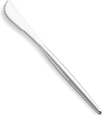 SUT 600PCS Heavy Duty Disposable Silverware - Includes 200 Knives, Forks and Spoons - Silver Plastic Utensils Set for Party/Wedding