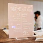 10 Pack 8x10 Inch Clear Acrylic Sign Blank, DIY Blank Clear 8x10 Acrylic Sheet 1/8 inch Thick for Wedding Reception Sign Party Events, Wood Stand NOT Included