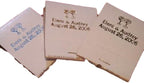 50 Personalized White Jacket Match Books Matches 30 Strike Matchbooks