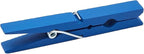 Juvale Wooden Clothes Pins - 100 Pack, Navy Blue - Mini Clothespins & Wooden Clips for Laundry, Crafts & Photo Clips