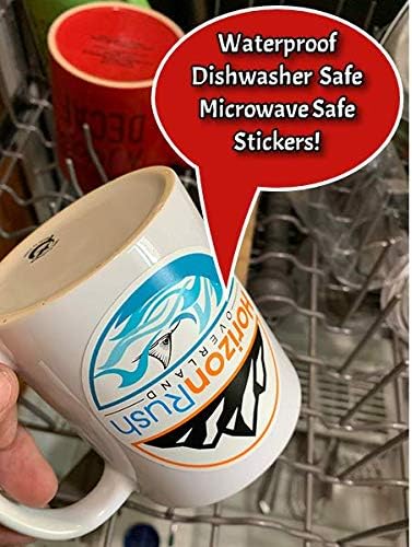 avgrafx 2 in Custom Stickers Vinyl Waterproof Dishwasher Safe, UV Resistant. Make Your Own Personalized Labels for Your Brand, Text Image, or Logo. Made USA.