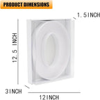 12" Fillable Cardboard Letter Charcuterie Gift Cupcake Box With Cover Sweets Packaging (0)