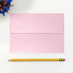 LUXPaper A7 Invitation Envelopes | Peel & Press | 5 1/4" x 7 1/4" | Rose Quartz Metallic | 80lb. Text | 50 Qty