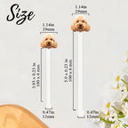 Personalized 50 pcs Double-Sided Wedding Pet Stir Sticks, Custom Dog/Cat/Face/Logo Drink Stirrers, Wedding Drink Stirrers, Decor For Weddings, Birthday, Retirement, Bachelorette Parties