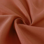 Efavormart Round Tablecloth, 90 Inch Stain & Wrinkle Resistant Washable Table Cloth, Decorative Polyester Fabric Table Cover for Banquet, Wedding, Dining- Terracotta