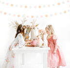 Pink-Silver Peach Birthday Party-Decorations Streamers - 52FT Hanging Paper Garland Banner,Baby Bridal Shower Engagement Anniversary Bachelorette Wedding Graduation Backdrop Decor Hugtmr