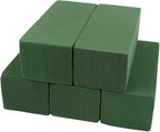 CCINEE Floral Foam Bricks,Florist Foam Green Blocks Supplies for Flower Arrangement DIY Craft,Pack of 5