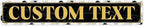 Custom Sign, Custom Street Sign, 11 Font Colors, 13 Font Styles, 4 Hole Options, 22 Sizes, 6x36 Inches, Rust Free DiBound, Fade Resistant, Made in USA by My Sign Center (Marble Tile)