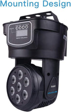 BETOPPER DJ Lights Moving Head,RGBW Mini Stage Lights Moving Head, DMX DJ Disco Lights Sound Activated, Mini Moving Heads Wash Light for Christmas, Parties, Club, Concert, Wedding, Disco Events, 7x8W