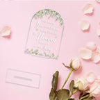 Wedding Memorial Sign We Know You Would Be Here Today If Heaven Clear Acrylic Table Sign for Marriage Parties Anniversaries Reception Cafe Hotel Party Bar Business Event