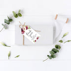 Andaz Press 100-Pack Thank You for Celebrating with Us Favor Tags Fall Burgundy Marsala Cardstock Gift Tags with Bakers Twine for Wedding Baby Shower Bridal Shower Party Favors 2 x 3.75-Inches