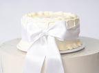 White Satin Ribbon 2.5 Inch Double-Faced Ribbons 25 Yards for Flower Bouquet Wrapping Paper Bows Gift Wedding Invitations Crafts
