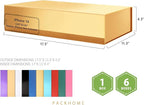 PACKHOME Extra Large Gift Box 17.5x11.3x4.3 Inches, Sturdy Shirt Box with Magnetic Lid for Clothes and Large Gifts (Glossy Gold)