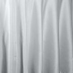 Efavormart Round Tablecloth, 108 Inch Stain & Wrinkle Resistant Washable Table Cloth, Decorative Polyester Fabric Table Cover for Banquet, Wedding, Dining- Silver
