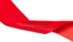 Red Satin Ribbon 2.5 Inch Double-Faced Ribbons 25 Yards for Christmas Gift Wrapping Flower Bouquet Wedding Paper Bows Invitations Crafts