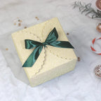 WEWILUCK Small Gift Boxes for Presents, Gold Glitter Christmas Gift Boxes Bulk for Women, Man, Empty Square Gift Box for Gifts Widely Used in Various Occasions(4.75” x 4.75” x 3.53”)