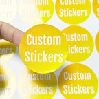 100-500 Custom Stickers Personalized Labels, Customized Stickers with Any Image Logo and Text. Custom Stickers for Business Logo Labels,etc. (Oval,5X4 Inch)