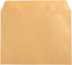 JAM PAPER 9 x 12 Open End Catalog Metallic Envelopes - Gold Stardream - 50/Pack