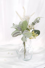 Serra Flora Artificial Greenery Spray Box Set(Pack of 46pcs) with 7 Kinds of DIY Wedding Bouquet Filler Table Centerpieces and Floral Arrangement (Dusty Green)