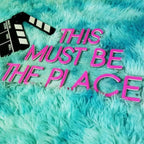 This Must Be The Place Neon Sign,Party Sign, Neon Sign Art, PersonalizedGifts For Children Son Daughter Size:20x 11.9inches