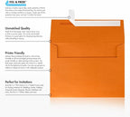 LUXPaper A7 Invitation Envelopes | Peel & Press | 5 1/4" x 7 1/4" | Flame Metallic | 80lb. Text | 500 Qty