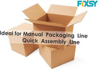 FIXSY Hot Glue Gun Sticks Carton Packaging, Full Size 10" Long x .44" Diameter 7/16 11mm, 5LB Box Glue Stick, Approx. 90 Sticks- Compatible with Most Glue Gun- Best for Carton Manual Packing