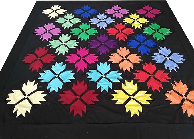 50 PCS 10" x 10" Precut Multi-Colors Cotton Fabric Squares Fabric Bundles for Sewing & Quilting Beginners