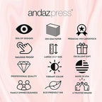 Andaz Press Personalized Fancy Frame Square Wedding Gift Tags, Metallic Gold Ink, with Love and Thanks, 24-Pack, Custom Made Any Name
