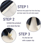 Blue Party Decorations,Blueberry Party Decorations Decorations Party Paper Fans Bulk 12in,Graduation Decoration Classroom Decor, Western Themed Party Decorations 30 Color DIY Set （Deep Blue）