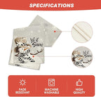 Artoid Mode Grey Snowman Snowflake Let it Snow Winter Table Runner, Seasonal Christmas Kitchen Dining Table Decoration for Home Party Decor 13x60 Inch