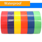 Colored Duct Tape - 1 Inch x 10 Yards per Rolls,Multi-Color Duct Tapes, Rainbow Colored Duct Tape Great for DIY Art Home School Office Assorted Colors