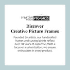 Creative Picture Frames 16" x 24" Jukebox Vinyl Frame Display with Double Matting, LP Record Album Frame for Wall Decor, Black/Black, 1 Count