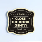 Custom Outdoor Decorative Metal Sign, Personalized Aluminum, Driveway Waterproof Sign, USA Made - Black 12x12