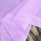 Purple Sheer Curtains 60 Inches Width 95 Inches Long 2 Panels Clear Basic Rod Pocket for Home Living Room Bedroom Kids Room Yard Patio Parlor Sliding Window
