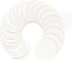 White Glitter Party-Decorations Paper-Garland Streamers - 52ft Birthday Banner Baby Shower Bachelorette Wedding Hanging Supplies Decor Hugfond